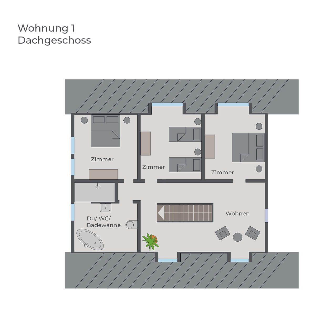 GutMichel - Wohnung 1 - Plan