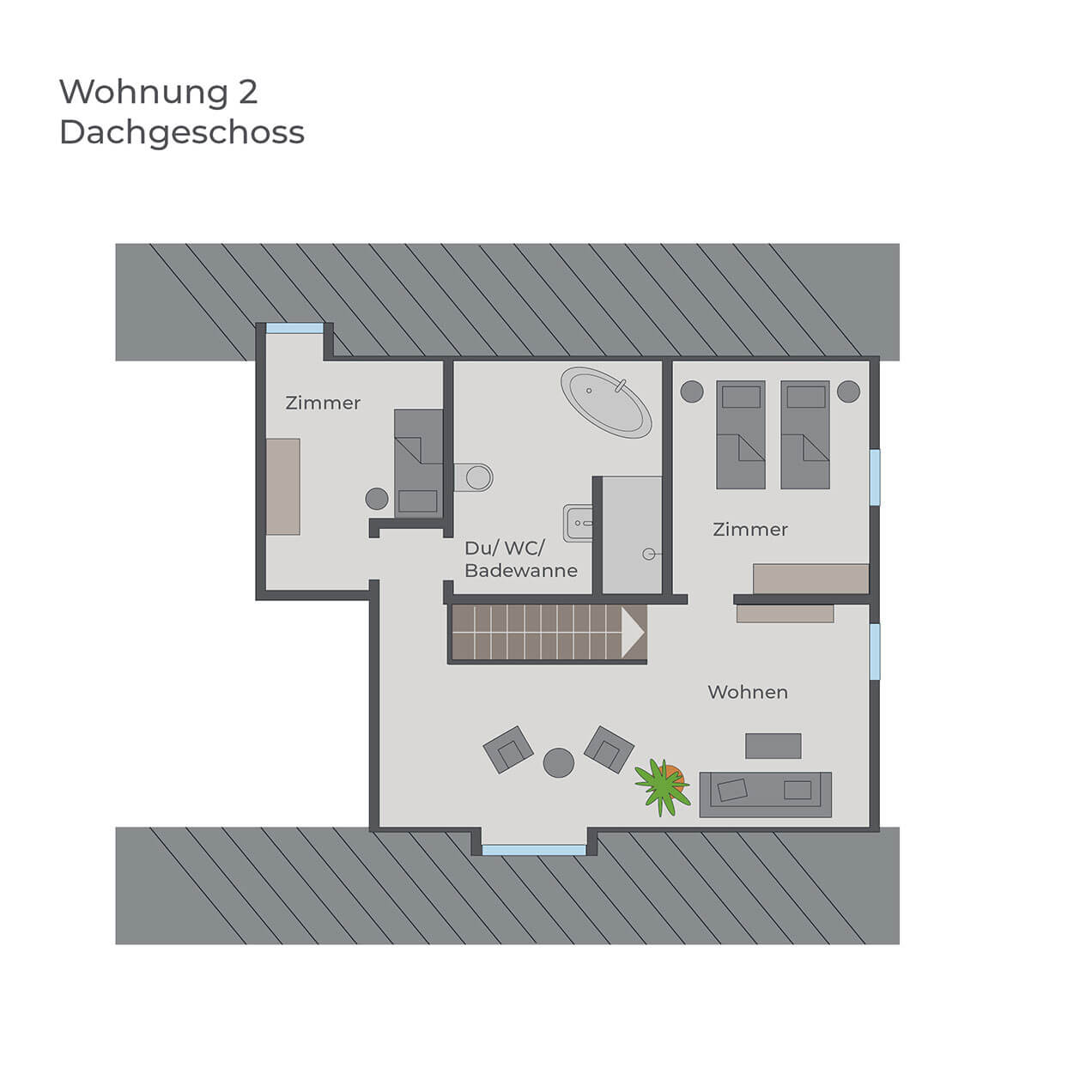 GutMichel - Wohnung 2 - Plan