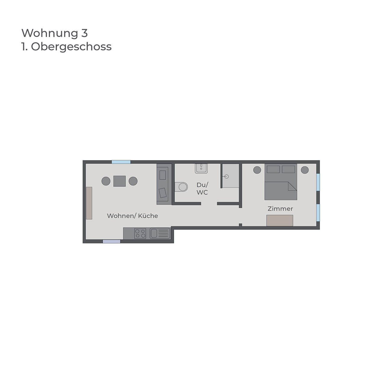 GutMichel - Wohnung 3 - Plan